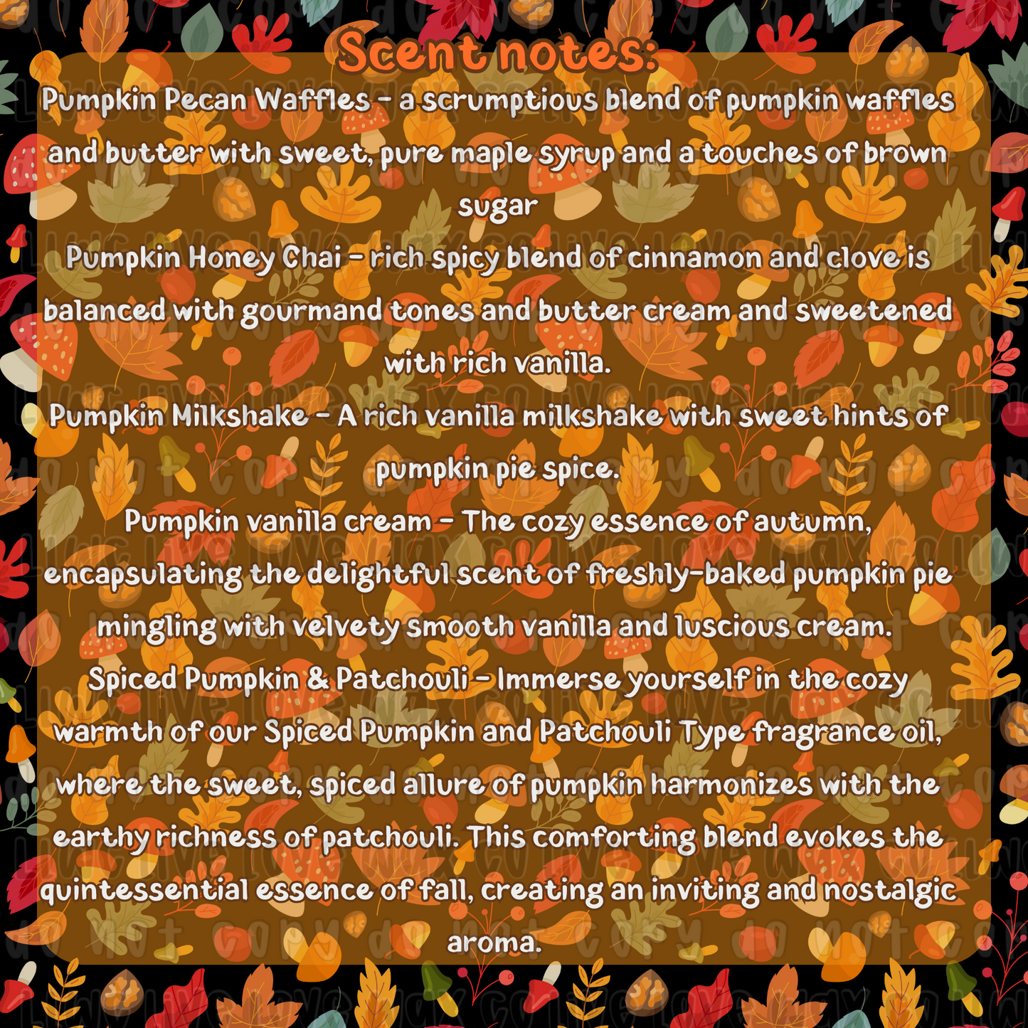 Fall Tealight Drop