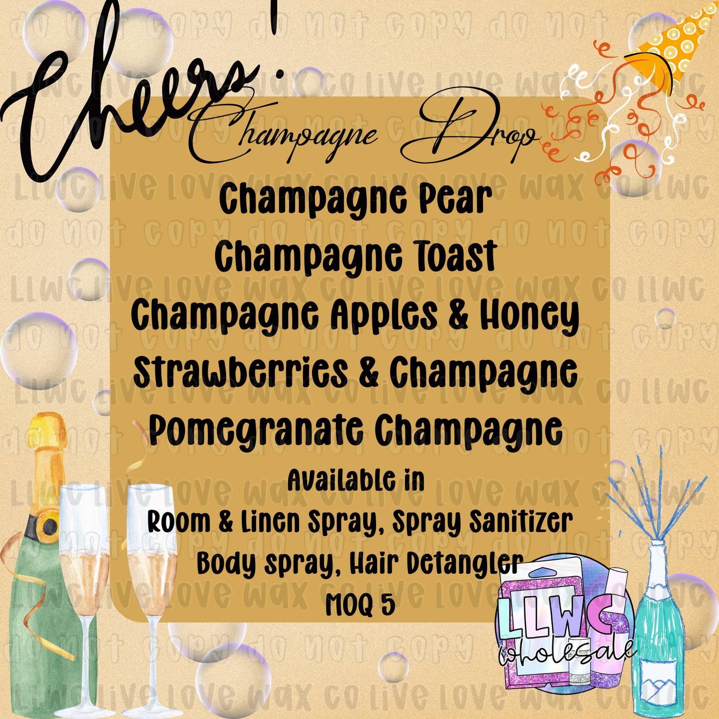 Champagne Sprays