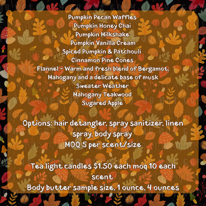 Fall Tealight Drop